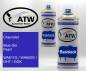 Preview: Chevrolet, Blue Glo Pearl, WA611G / WA650G / GHT / GGK: 400ml Sprühdose + 400ml Klarlack - Set, von ATW Autoteile West.